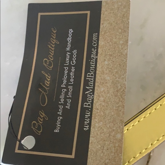 Gucci Marmont Yellow Pastel Wristlet NEW - Picture 9 of 11